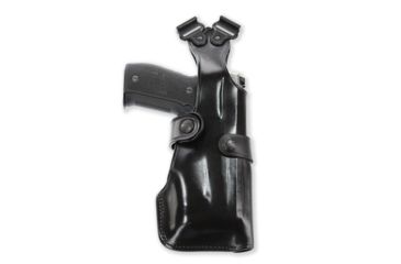 Image of Galco VHS Holster Component For Weaponlights, Black, Sig-Sauer P226 W/Weaponlight, Ambidextrous V650B