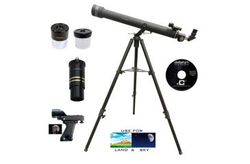 Image of 800x72mm Black Granite Refractor Telescope Kit