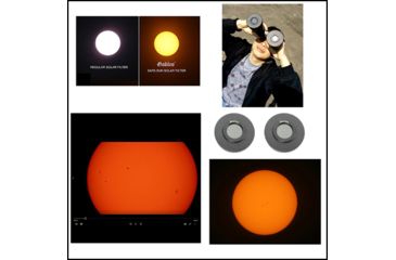 Image of Galileo Zoom Binocular 8-24x50mm w/Solar Filters, Black, NSN N, G-82450SF