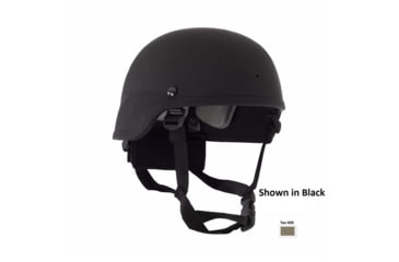 Image of Galvion Batlskin Viper A3 Helmet, Full Cut, None Option, Small, Tan, 4-0525-5497