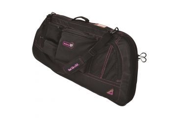 Image of Game Plan Gear Shoot Like A Girl, Bow/Case Black/Magenta BWSG-PNK