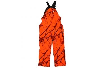 Image of Gamehide Deer Camp Youth Bib, Woodlot Blaze Large Y9PWBLG