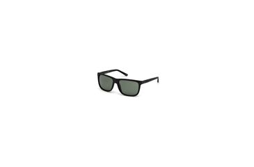 Image of Gant GA7081 Sunglasses - Matte Black Frame Color, Green Lens Color