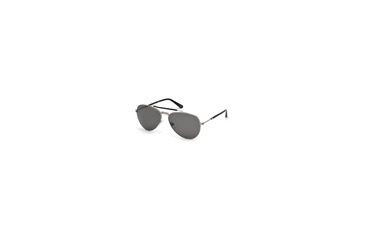 Image of Gant GA7088 Sunglasses - Matte Gun Metal Frame Color, Smoke Polarized Lens Color