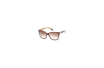 Image of Gant GA8027 Sunglasses - Shiny Bordeaux Frame Color, Gradient Brown Lens Color