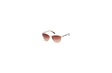 Image of Gant GA8051 Sunglasses - Matte Rose Gold Frame Color, Gradient Brown Lens Color
