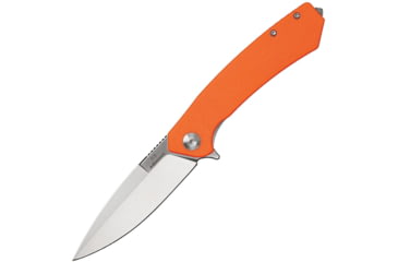 Image of Ganzo Knives Adimanti Linerlock Orange Folding Knife, 3.38 satin finish D2 tool steel blade, Orange G10 handle, SKIMEN-OR
