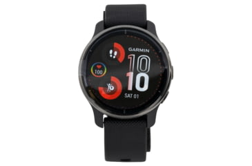 Image of Garmin Venu 2 Plus Smartwatch, Black/Slate, 43mm, 010-02496-01