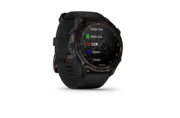Image of Garmin Descent Mk3i 51 mm, Carbon Gray DLC Titanium with Black Silicone Band, 010-02752-10