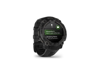 Image of Garmin Instinct 3 Amoled GPS Watch, 45mm dia, Black, 010-02936-00