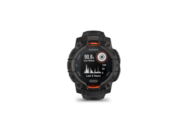 Image of Garmin Instinct 3 Solar GPS Watch, 45mm dia, Black, 010-02934-00