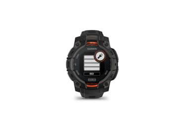 Image of Garmin Instinct 3 Solar GPS Watch, 45mm dia, Black, 010-02934-00