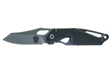 Image of Gas Monkey Garage 2.6in 420 Stainless Steel Blade Tribute folding knife, Charcoal 1312