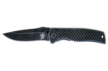 Image of Gas Monkey Garage 2.7in Staineless Steel Blade Stonewash Folding Knife, Black 1305
