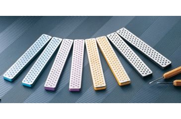 Image of Gatco Sharpeners Double Diamond Pocket Hone-Coarse Mesh, Silver 16006