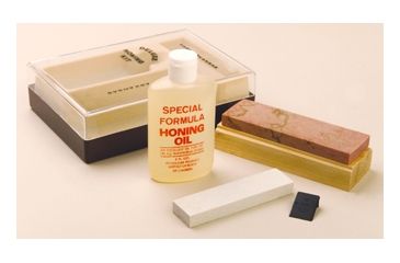 Image of Gatco Sharpeners Natural Arkansas Sharpening Kit, Natural Stone 80005