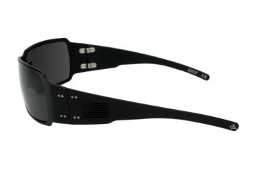 Image of Gatorz Boxster Sunglasses, Blackout Patriot- American Flag Frame, Smoked Polarized Lens, AM-BOXBLKOUT01P
