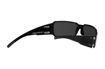 Image of Gatorz Boxster Sunglasses, Blackout Patriot- American Flag Frame, Smoked Polarized Lens, AM-BOXBLKOUT01P