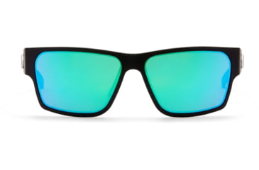 Image of Gatorz Delta Sunglasses, Matte Black Frame, Brown Polarized w/Green Mirror Lens, GDELMTBLK03P-G