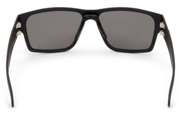 Image of Gatorz Delta Sunglasses, Matte Black Frame, Smoked Polarized w/ Blue Mirror Lens, GDELMTBLK01P-B