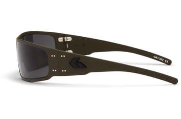 Image of Gatorz Magnum Sunglasses, Asian Fit, Cerakote OD Green Frame, Smoked Polarized Lens, AF-MAGCOG01P