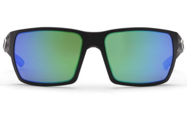 Image of Gatorz Marauder Glasses, Brown Polarized Lens w/Green Mirror, Black, One Size, GZ-12-422