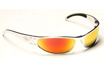 Image of Gatorz Radiator Sun Glasses, Polish Frame, Sunburst Lens