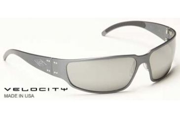 Image of Gatorz Velocity, Gunmetal Frame, Chrome Lens