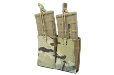 Image of GBRS Group Double Rifle Magazine Pouch - Bungee Retention, RANGER GREEN, GEAR-DRMP-5.56-BR-RG
