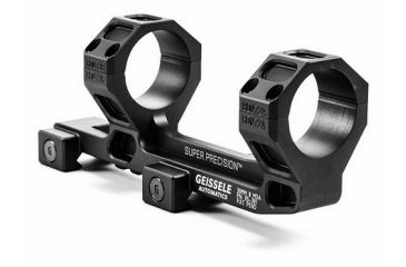 Image of Geissele AR-15/M4 Super Precision Scope Mount, 30 mm Tube, 0 MOA, Extended, Type 3 Anodized, Black, 05-381B