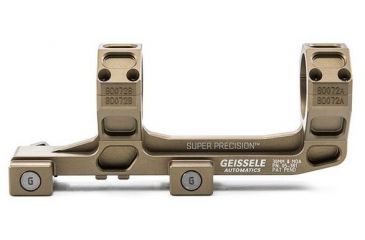 Image of Geissele AR-15/M4 Super Precision Scope Mount, 30 mm Tube, 0 MOA, Extended, Type 3 Anodized, DDC, 05-381S