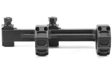 Image of Geissele AR-15/M4 Super Precision Scope Mount, 30 mm Tube, 0 MOA, Hyper Extended, Type 3 Anodized, Black, 05-374B