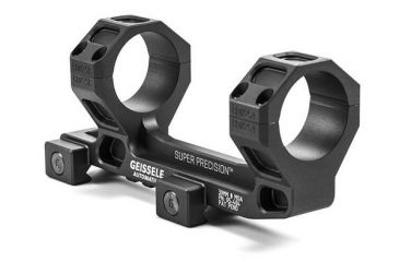 Image of Geissele AR-15/M4 Super Precision Scope Mount, 30 mm Tube, 0 MOA, Standard, Type 3 Anodized, Black, 05-404B