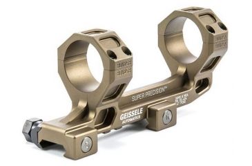 Image of Geissele AR-15/M4 Super Precision Scope Mount, 30 mm Tube, 0 MOA, Standard, Type 3 Anodized, DDC, 05-404S