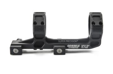 Image of Geissele AR-15/M4 Super Precision Scope Mount, 34 mm Tube, 0 MOA, Extended, Type 3 Anodized, Black, 05-405B