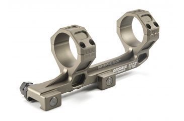 Image of Geissele AR-15/M4 Super Precision Scope Mount, 34 mm Tube, 0 MOA, Extended, Type 3 Anodized, DDC, 05-405S