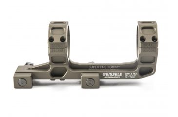 Image of Geissele AR-15/M4 Super Precision Scope Mount, 34 mm Tube, 0 MOA, Extended, Type 3 Anodized, DDC, 05-405S