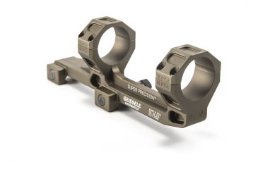 Image of Geissele AR-15/M4 Super Precision Scope Mount, 30 mm Tube, 0 MOA, Hyper Extended, Type 3 Anodized, DDC, 05-374S
