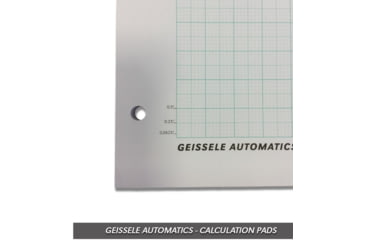 Image of Geissele Automatics Calculation Pads, 50 Sheets, 09-130