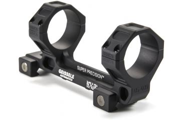 Image of Geissele SR-25/AR-10 Super Precision Series Standard Scope Mount,34mm,7075-T6 Aluminum,Black 05-409B