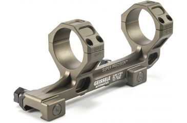 Image of Geissele SR-25/AR-10 Super Precision Series Extended Scope Mount,34mm,7075-T6 Aluminum,Desert Dirt Color 05-410S
