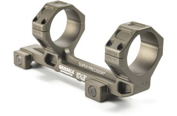 Image of Geissele SR-25/AR-10 Super Precision Series Extended Scope Mount,34mm,7075-T6 Aluminum,Desert Dirt Color 05-410S