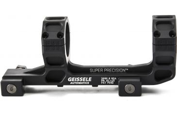 Image of Geissele SR-25/AR-10 Super Precision Series Extended Scope Mount,30mm,7075-T6 Aluminum,Black 05-420B