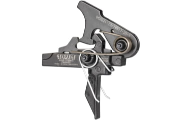 Image of Geissele Super Dynamic AR-10/AR-15 Enhanced Trigger, Tactical Flat, 3.5 lb Pull, Black, 05-167