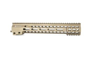 Image of Geissele Super Modular Rail, MLOK MK13, 13in, Includes Gas Block, Desert Dirt Color, 05-559S