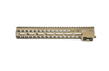 Image of Geissele Super Modular Rail, MLOK MK14, 7in, Includes Gas Block, Desert Dirt Color, 05-622S