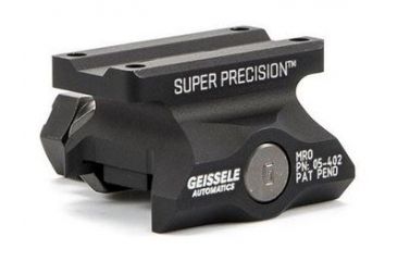 Image of Geissele Super Precision MRO Series Scope Mount,Absolute Co-Witness,Black 05-402B