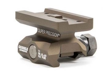 Image of Geissele Super Precision T1 Series Scope Mount,Lower 1/3 Co-Witness,Desert Dirt Color 05-469S