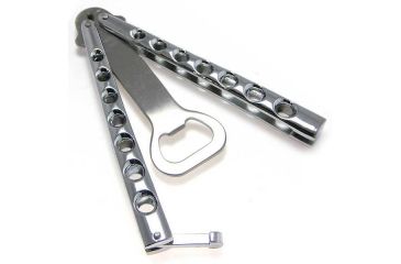 Image of Gen Pro Butterfly Bottle Opener, Chrome Finish GPBFC