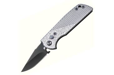 Image of Gen Pro Mini Auto, Silver Alum.Handle w/Hammered Finish &amp; Checkering X-FK-006SL
